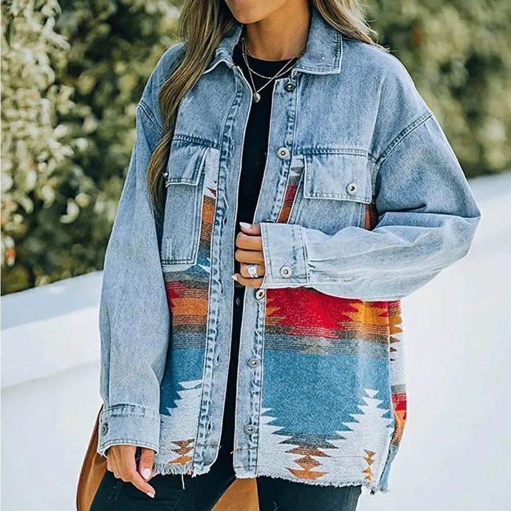 Aztec Button Down